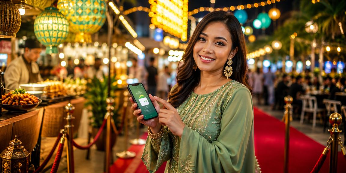 Antara muka promosi flix2day semasa musim perayaan di Kuala Lumpur