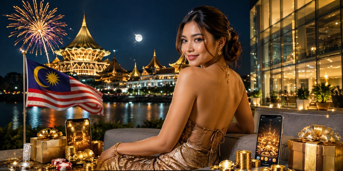 Pemain dari Sarawak menikmati rebat bonus slot flix2day melalui telefon pintar